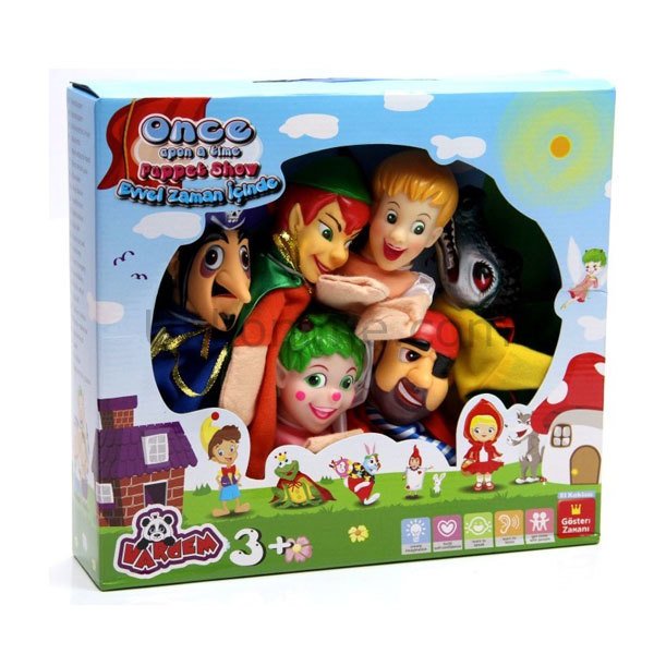 7323-YW KUT.EL KUKLASI 6PCS 23CM
