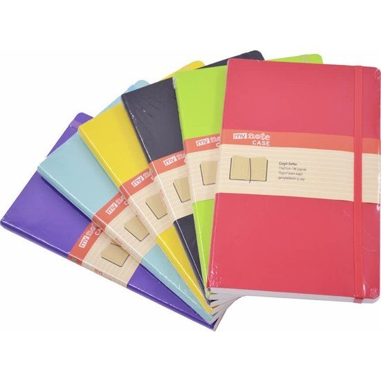 MYN108-Ç MYNOTE CASE 19X25  DEFTER 96 YP. ÇİZGİLİ PEMBE