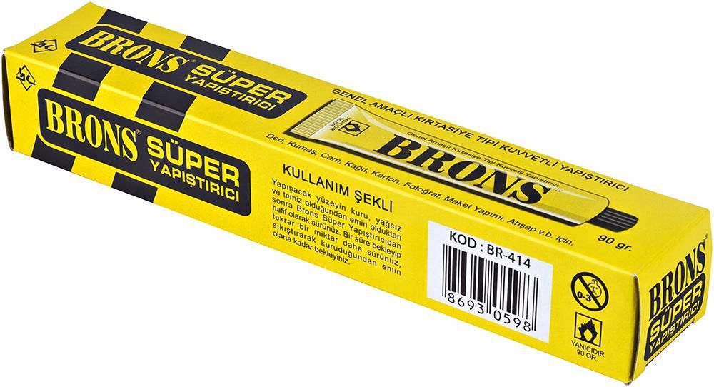 BRONS 90 GR SIVI YAPIŞTIRICI BR-414