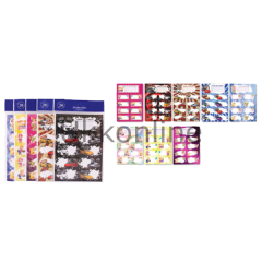 K.COLOR  DERS PROGRAM OKUL ETİKET 3LÜ