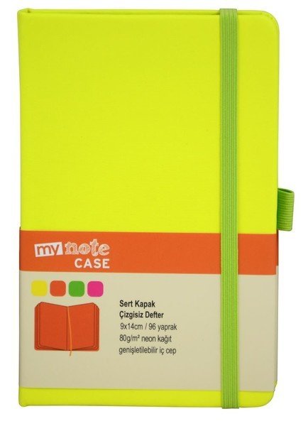 Mynote Case Neon-Neon 9X14 96Yp Duz SARI