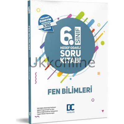6. SINIF FEN BİLGİSİ SORU BANKASI DC YAYINLARI 2019