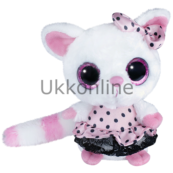 Ottonya 140645B Yoohoo Peluş Pammee Puantiyeli Elbise 13 cm