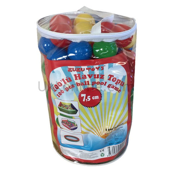 4029 HAVUZ TOPU 7,5CM TORBA  100LÜ
