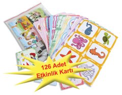 Etkinlik Kartları (126 adet) / Okul Öncesi Eğitimde Drama