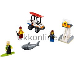 LSC60163 CITY-SAHİL GÜVENLİK BAŞLANGIÇ SETİ /City 5-12 yaş/ LEGO 76pcs