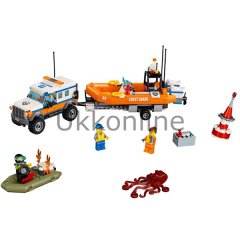 LSC60165 CITY-4x4 MÜDAHALE BİRİMİ /City 6-12 yaş LEGO 347pcs