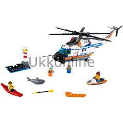 LSC60166 CITY-AĞIR KURTARMA HELİKOPTERİ/City 6-12 yaş LEGO 415pcs