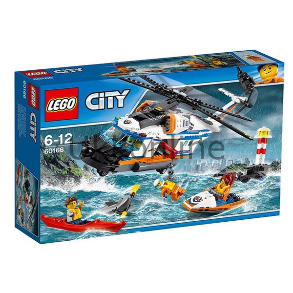 LSC60166 CITY-AĞIR KURTARMA HELİKOPTERİ/City 6-12 yaş LEGO 415pcs