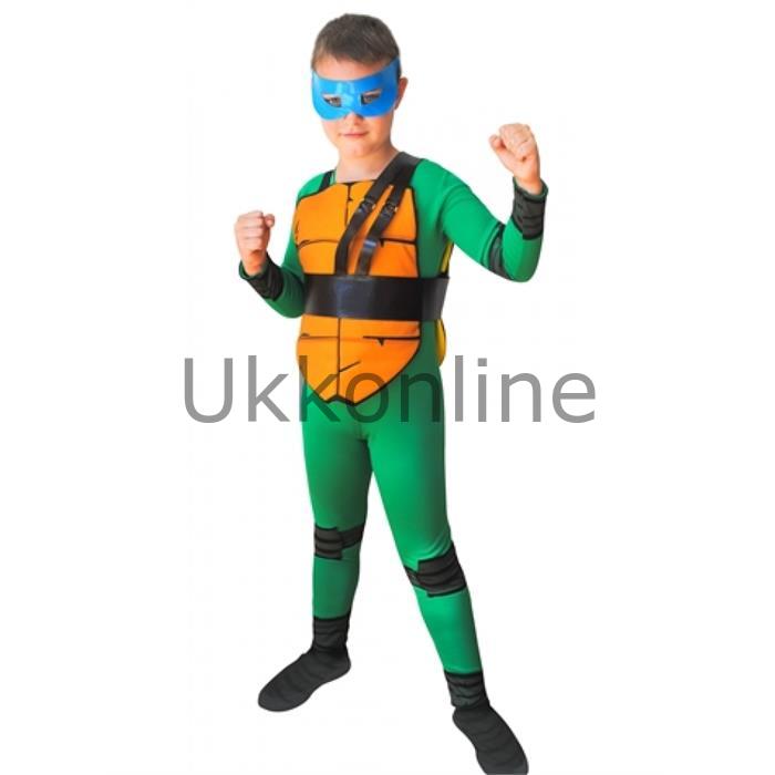 MEGA KOSTUM 00746 NINJA KAPL-LEONARDO 7-9 YAS