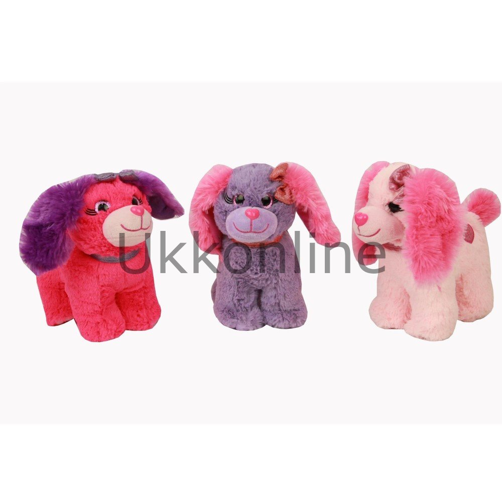 PJH12208 PELUŞ 23 CM KALPLİ KURDALELALI KOPEK