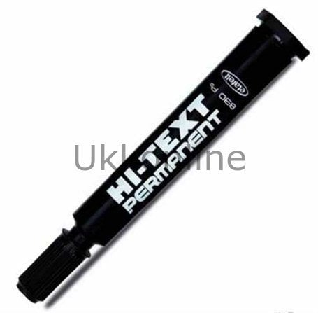 HI-TEXT 830 PB SİYAH KOLİ KALEMİ