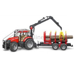 BR03098 CASE PUMA 230 CVX TOMRUK TAŞIYAN TRAKTÖR-RÖMORK