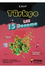 Aydın 8.sınıf Lgs Türkçe 15 Deneme