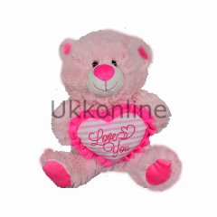 29490 E 28 CM PELUS LOVE KALPLİ AYI(KALP TUTAN)