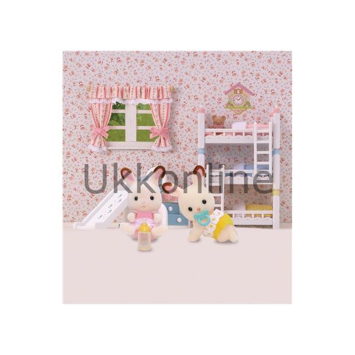 Sylvanian 3217 C Rabbit Twins