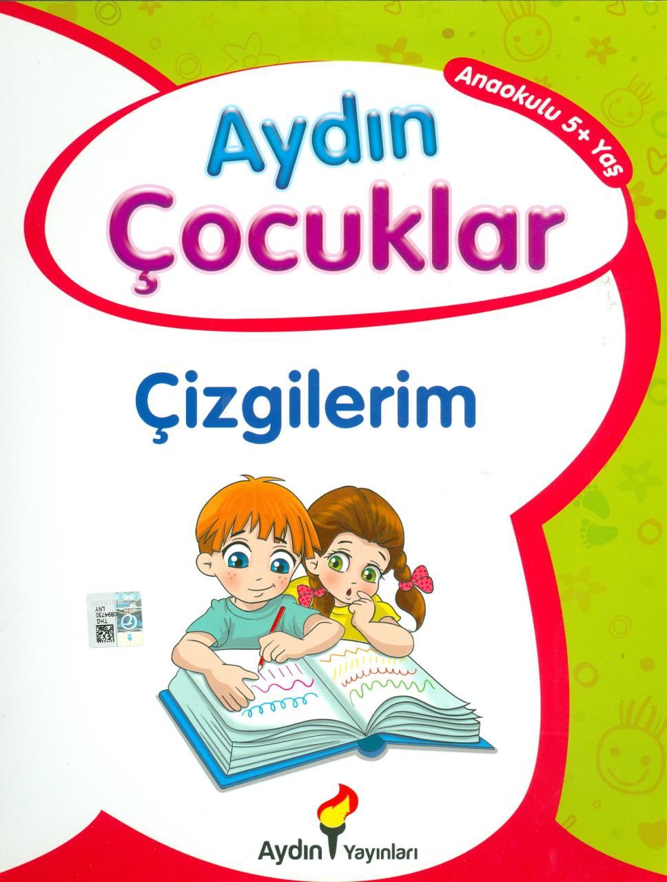 AYDIN YAYINLARI ANAOKULU ÇİZGİ ÇALIŞMALARI ÇİZGİLERİM KİTABI