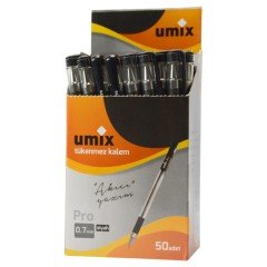 Umix Pro 0.7 Mm 50'Li Kutu - Siyah