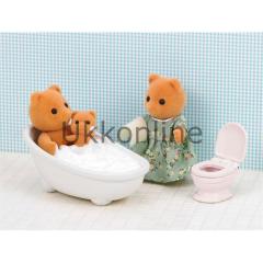Sylvanian 1619 Bath & Toilet Set