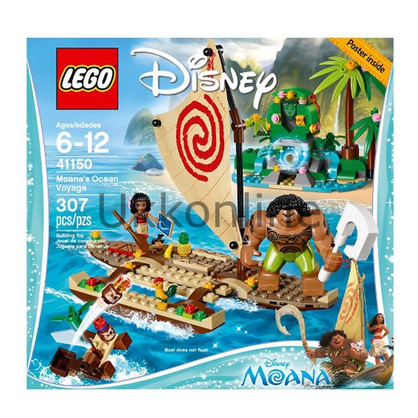LGP41150 DP-MOANAnın OKYANUS YOLCULUĞU 6-12 yaş LEGO 307pcs