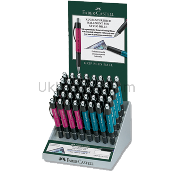 FABER VERSATİL GRİP PLUS 0,7MM VİŞNE P.MAVİ 40 LI