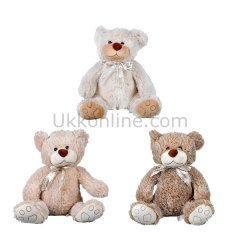 0026097 SUN PELUŞ AYI OTURAN KURDELALI 35CM JNG