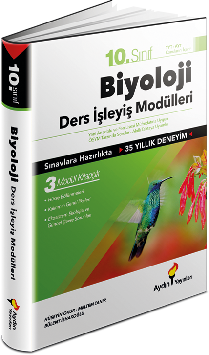 10. Sınıf Aydın Biyoloji Ders İşleyiş Modülleri Aydın Yayınları