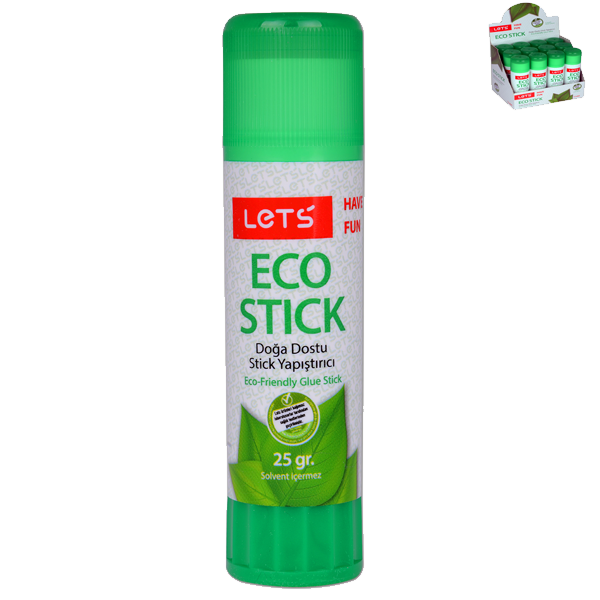 LETS STİCK YAPIŞTIRICI 25 gr ÇEVRE DOSTU