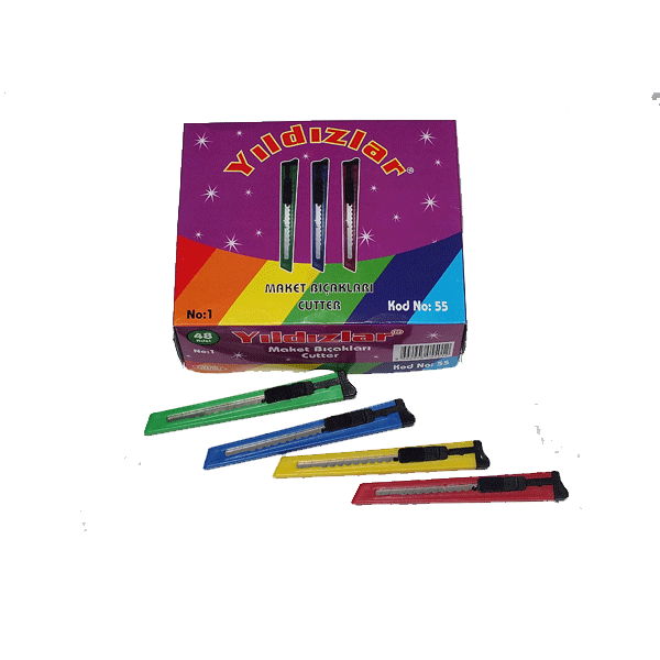 YILDIZLAR MAKET BIÇAĞI NO-1 55