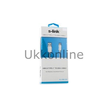 S-Lınk Type C Data Kablo 1M Beyaz Sl-Usb-C20