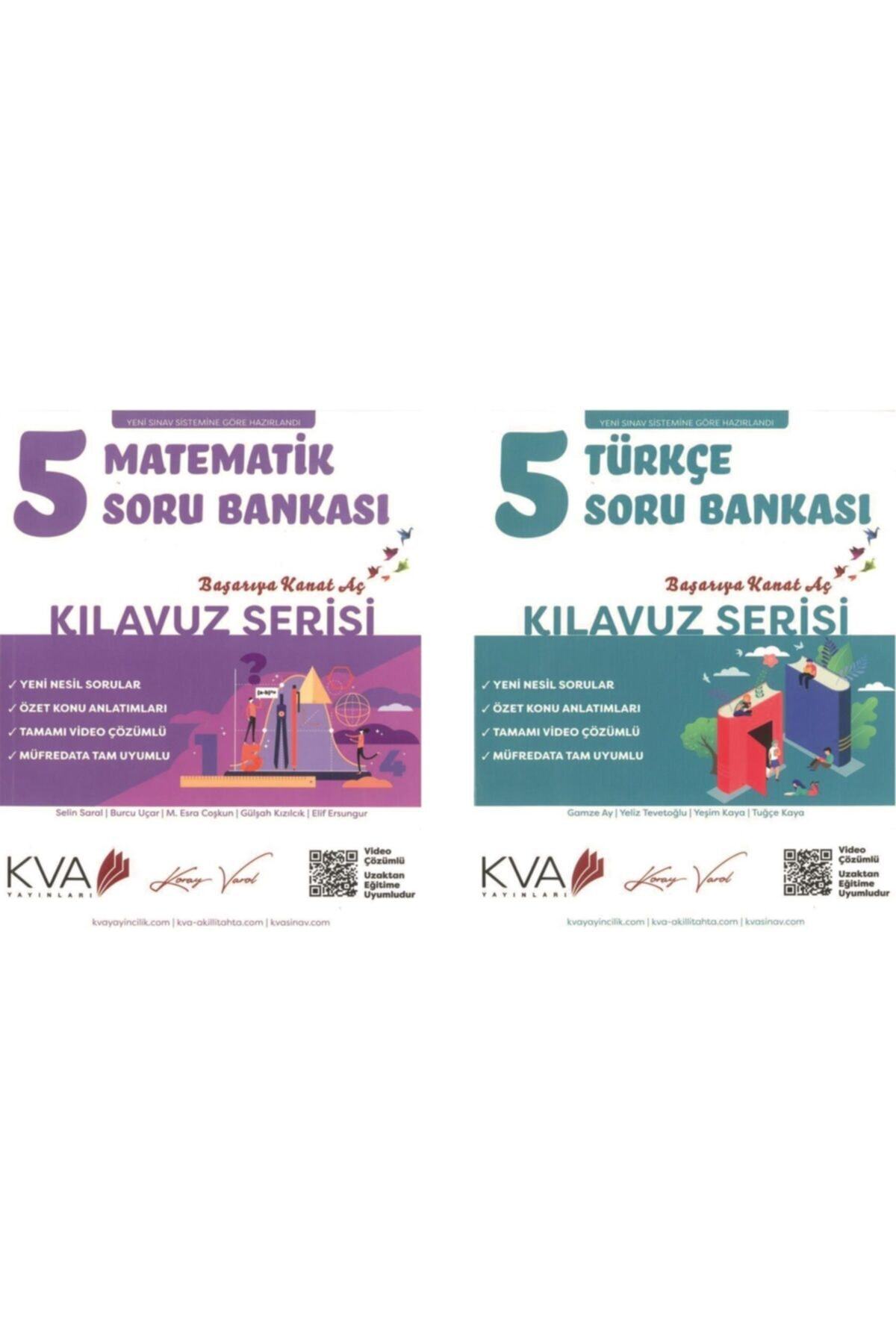 Kılavuz Serisi 5.sınıf Matematik-türkçe Soru Bankası Seti