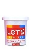 LETS OYUN HAMURU TEK RENK BEYAZ 150gr