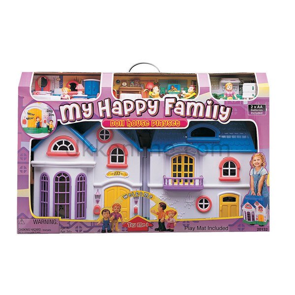 20132 SUN EV OYUN SET MY HAPPY FAMILY SES/IŞIK -KWY