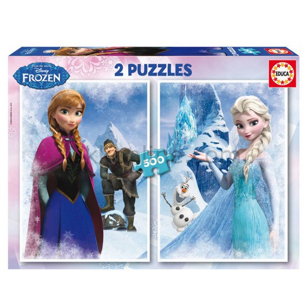 16280/EDU 2X500pcs FROZEN /Educa /2x500 parça puzzle