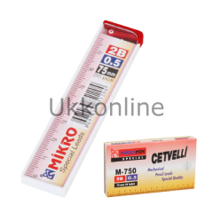 MİKRO MİN CETVELLİ 0,5MM 2B 75MM M-750