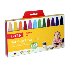 LETS MUM BOYA 12 RENK JEL