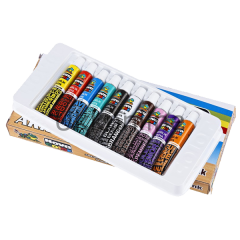 NOVA COLOR AKRİLİK BOYA 10 LU TÜP 7 gr