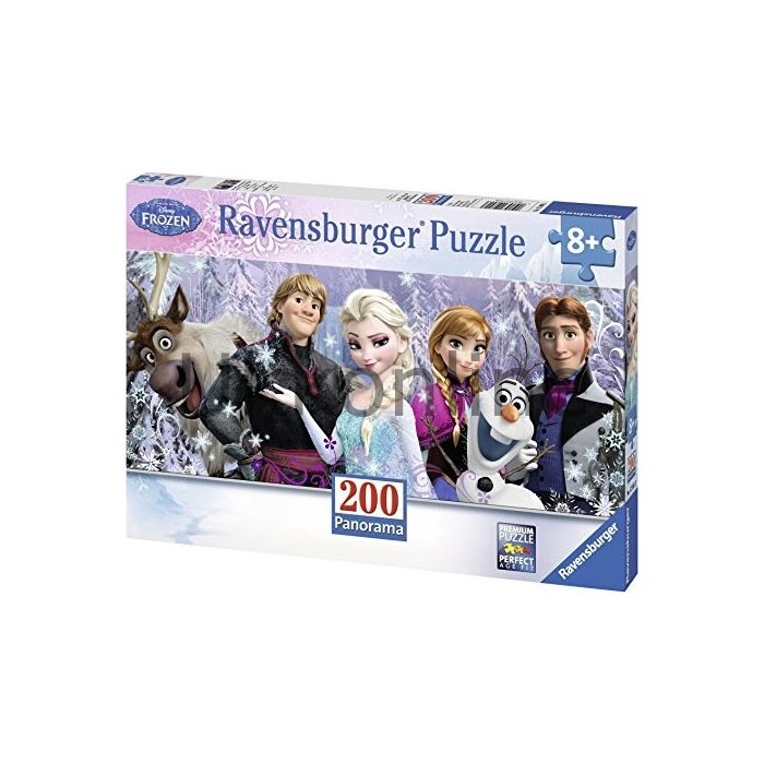 Ravensburger 128013 Çocuk Puzzle 200 Parça Frozen Friends