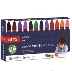 LETS MUM BOYA 12 RENK JUMBO L-6512