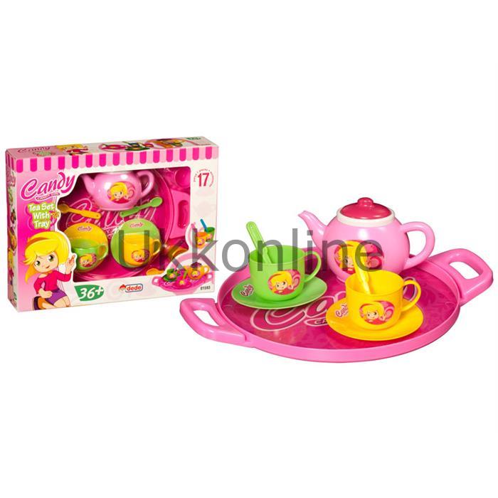 Fen Candy 01593 Tepsili Çay Seti