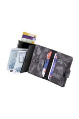 WRAPSOL AKILLI CÜZDAN TEKLİ KAMUFLAJ LACİVERT