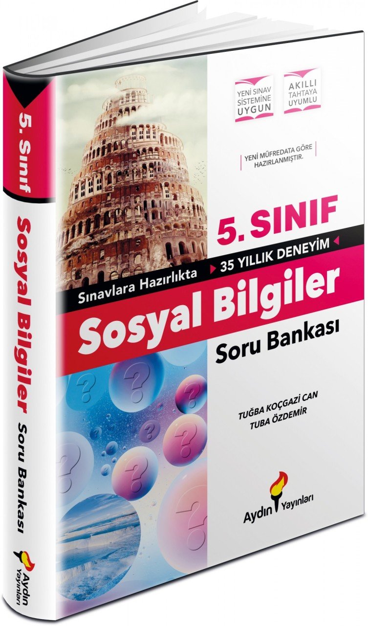 5 Sınıf Sosyal Bilgiler Soru Bankası Aydın Yayınları