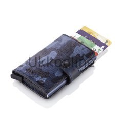 WRAPSOL AKILLI CÜZDAN TEKLİ KAMUFLAJ LACİVERT
