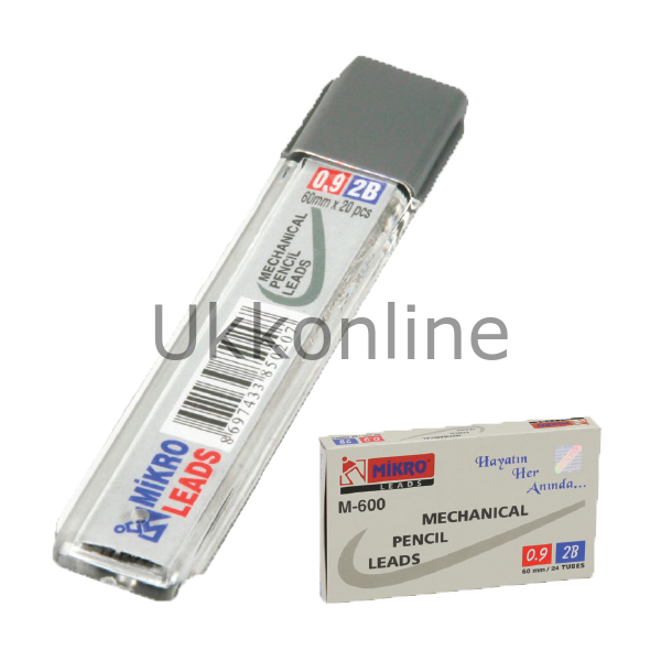 MİKRO MİN 0,9MM 2B 60MM M-600