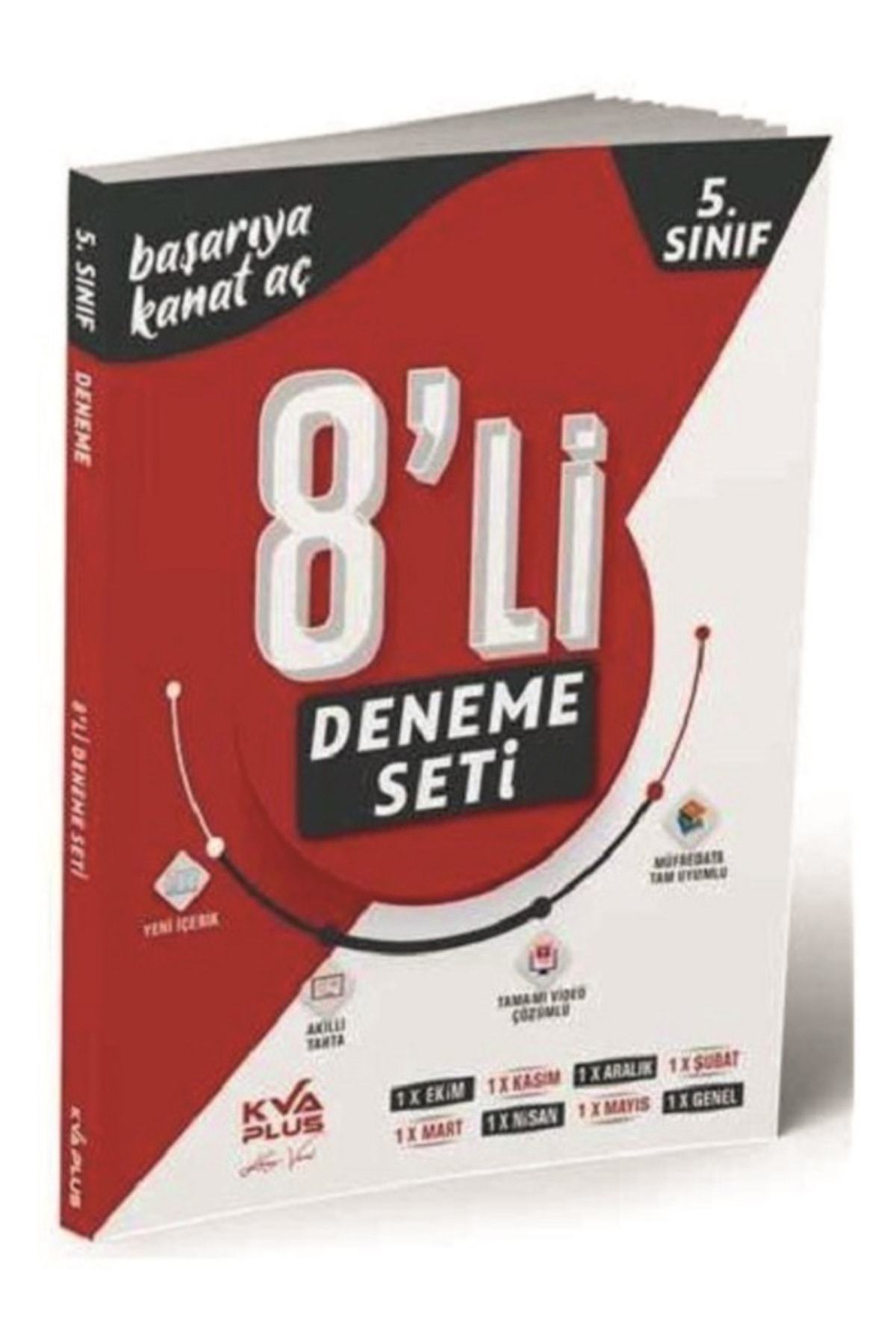Koray Varol Akademi Plus 5.sınıf 8'li Deneme Seti 2022