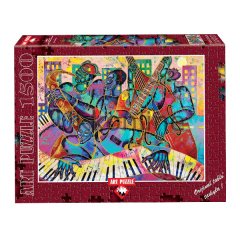 4622/ART 1500 prc JAZZ MODERN ART/1000 Parça Puzzle