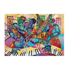 4622/ART 1500 prc JAZZ MODERN ART/1000 Parça Puzzle