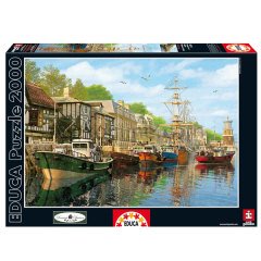 16313/EDU 2000pcs HARBOUR /Educa /2000 parça puzzle