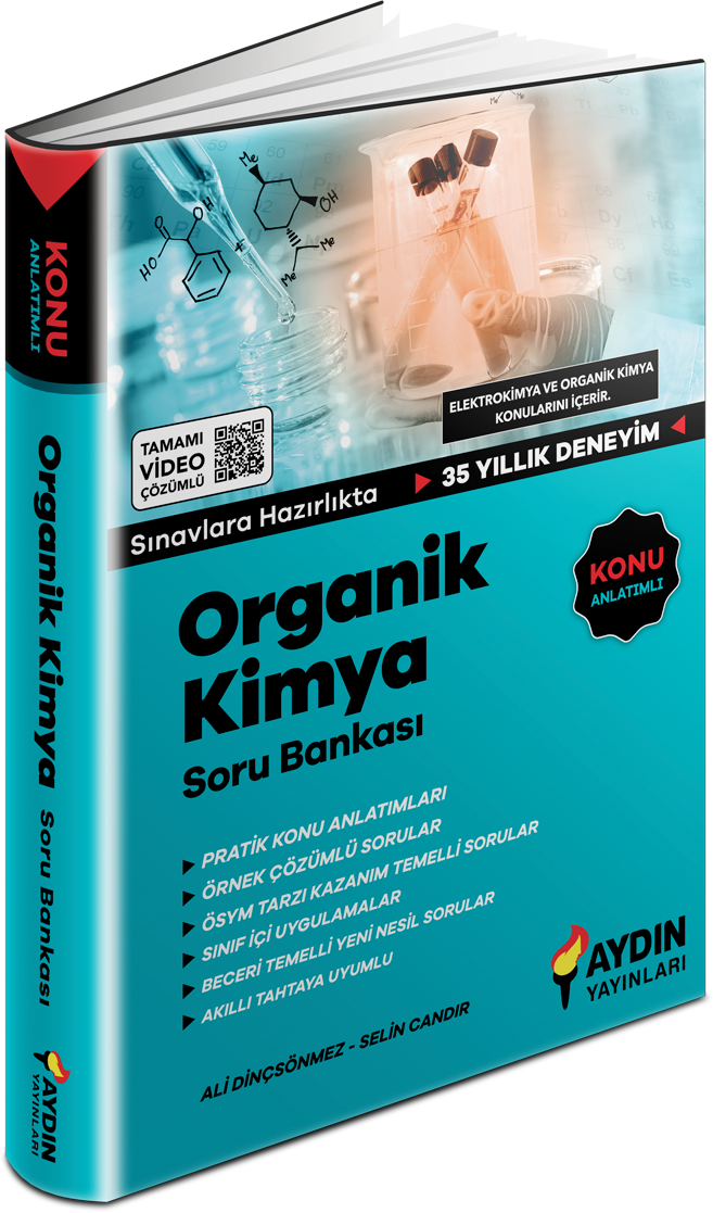 Aydın Ayt Organik Kimya Konu Özetli Soru Bankası Yeni