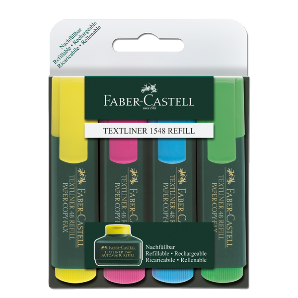 FABER FOSFORLU KALEM 1548 4 RENK 5038154804